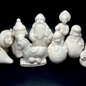Роспись фарфоровых игрушек