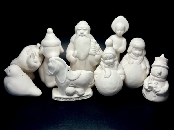 Роспись фарфоровых игрушек